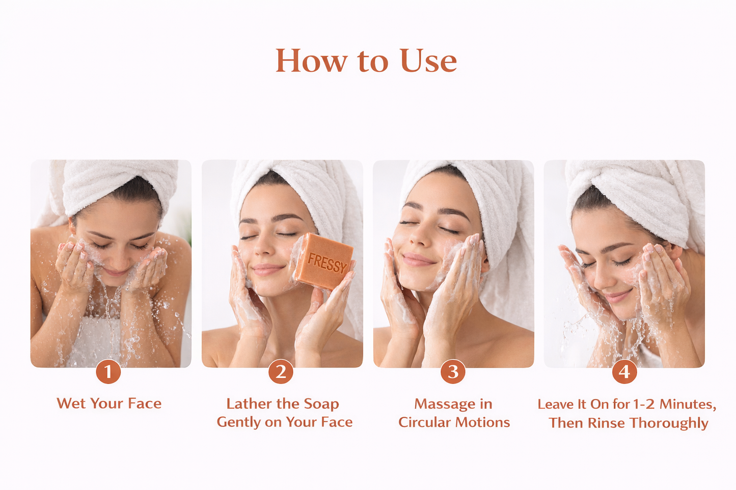 Fressy Vita Skin Repair Soap – Vita Oil, Niacinamide & Rubia Cordifolia | Skin Repair, Anti-Aging & Even Tone Herbal Bathing Bar | 100g